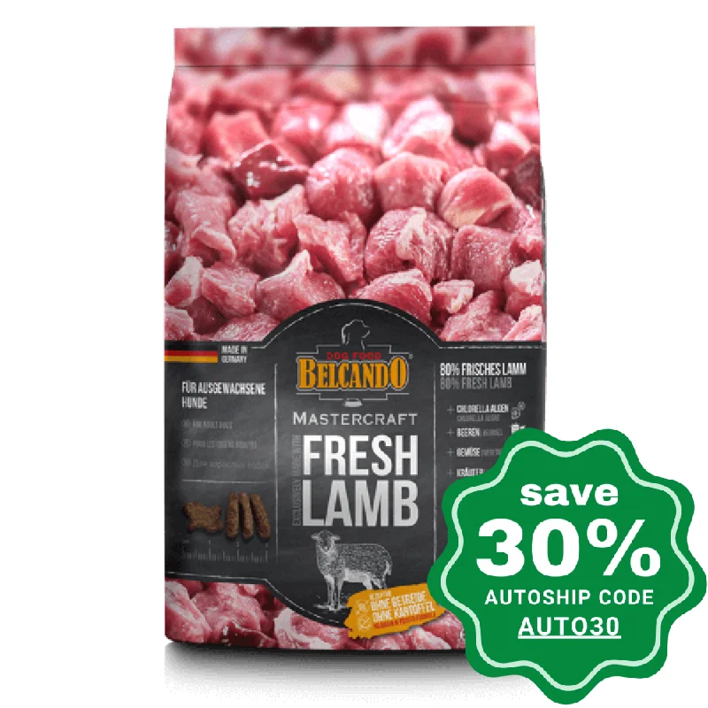 Belcando - Mastercraft Fresh Meat Dog Food - Lamb - 500G (Min. 5 Packs)