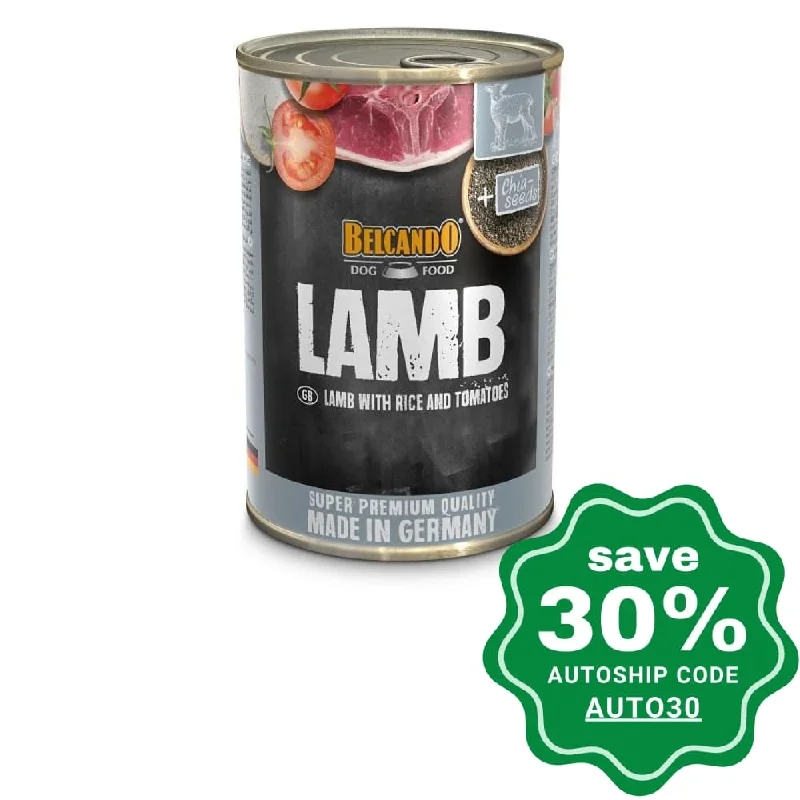 Belcando - Premium Wet Dog Food - Lamb Recipe - 400G (Min. 18 Cans)