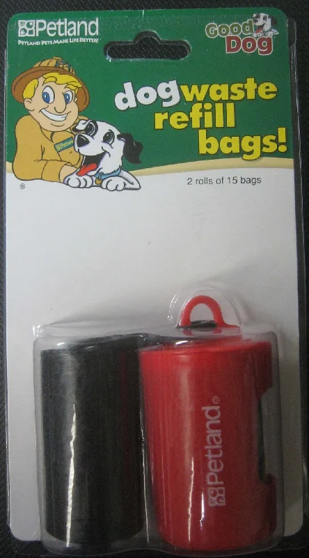 Good Dog Waste Bag Dispenser-with 2 rolls of 15 bags