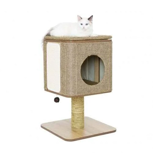 Lulu's World Lu-Cubox Stand Oldish Cat Tree House