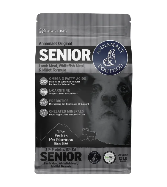 TRY & BUY: Annamaet Original Grain-Inclusive Senior Formula Dry Dog Food